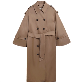 By Malene Birger Alaya Trenchcoat, Fosil